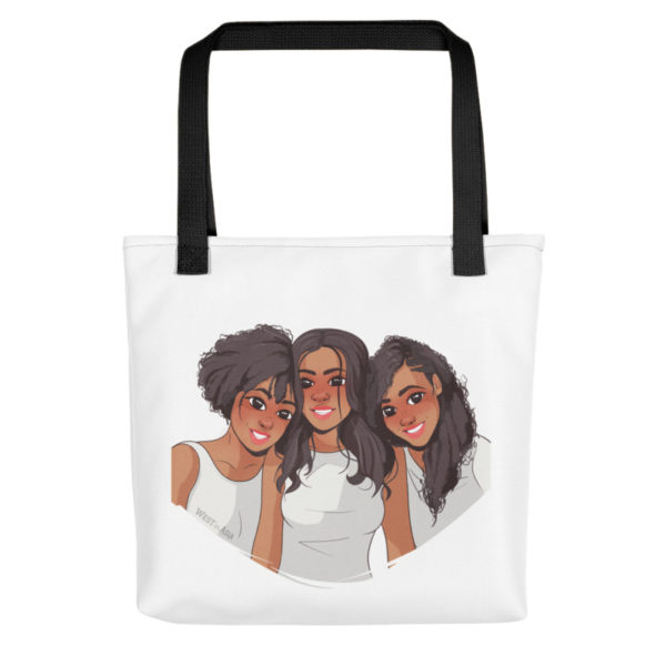 Portrait 3 Faces Bag