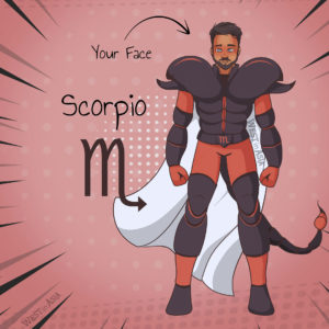 Scorpio - Zodiac Portrait